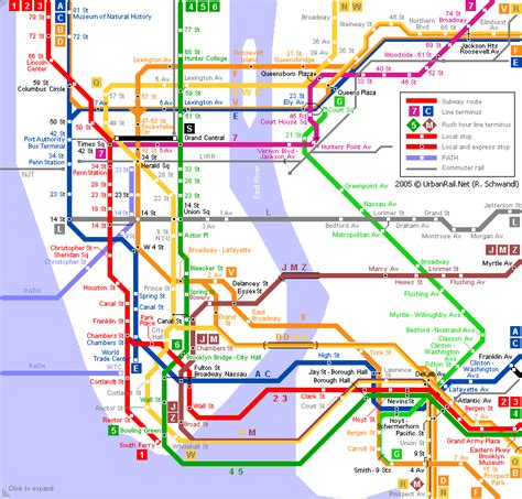 Cartel Del Mapa Del Tren Del Metro De Nueva York Mta Vrogue Co