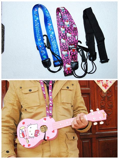 High Quality Hello Kitty Ukulele Guitar Strap In Guitar Parts