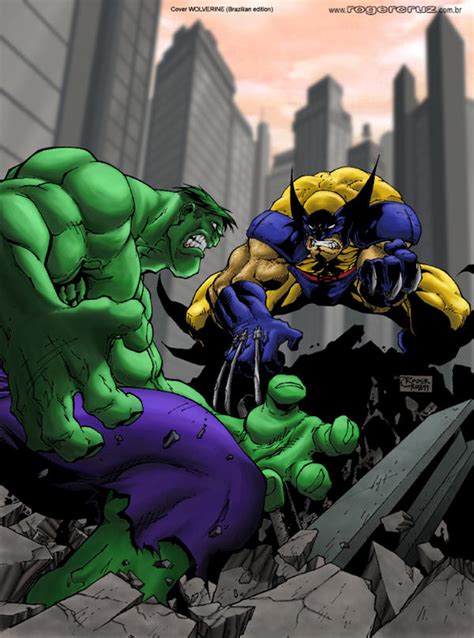 Hulk Vs Wolverine By Thisisanton On Deviantart
