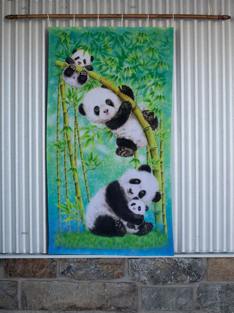 Panda Bear Wall Art Panda Ts Etsy