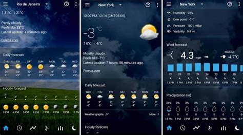 10 Best Android Weather App And Widget List 2018 Edition Fossbytes