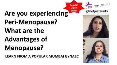 Are You Experiencing Perimenopause Dr Tushna Menon OBS GYN Explains This Phase On