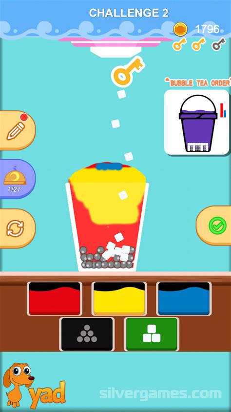 Bubble Tea Maker Play Online On Silvergames 🕹️