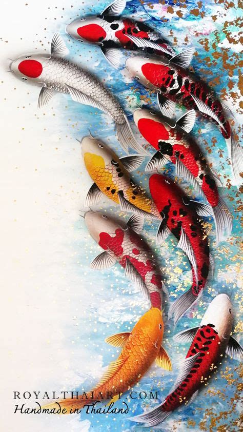 Famous Koi Fish Painting Ideas In Fish Painting Koi Fish