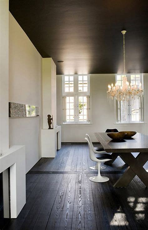 Looking for a better view from your floor? 23 Dramatic Black Ceiling Ideas