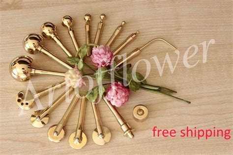 Flower Making Tools Millinery High Quality 16 Brass Tools Set Etsy