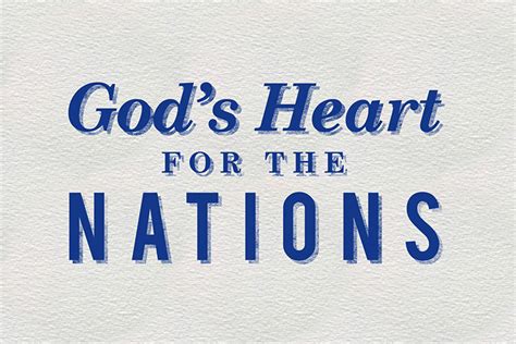 Gods Heart For The Nations Series Frontierworks