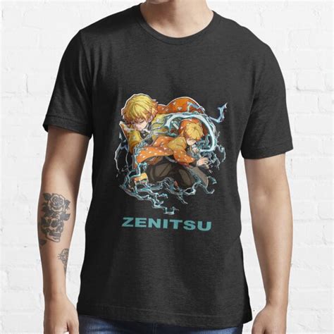 Zenitsu Agatsuma T Shirt For Sale By Icowcow953 Redbubble Zenitsu