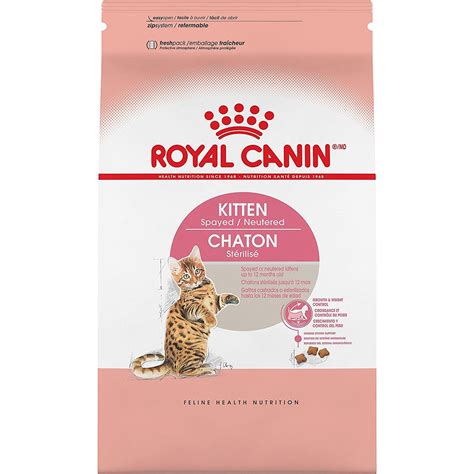 Royal Canin Feline Health Nutrition Kitten Spayedneutered Dry Cat Food