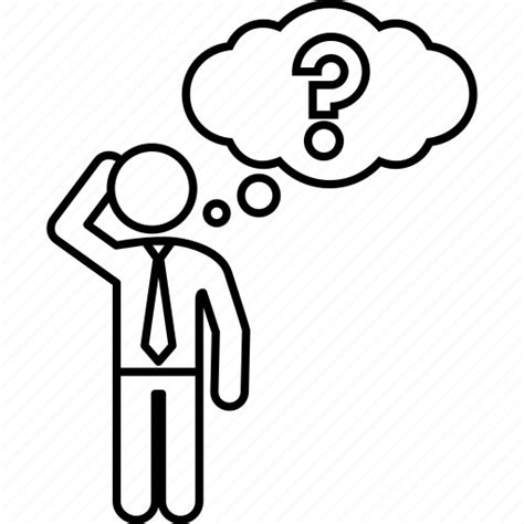 Answer, cuestion, thinker, thinking icon - Download on Iconfinder