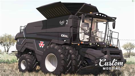 Cm Ideal Americanized Combine V10 Fs19 Farming Simulator 19 Mod