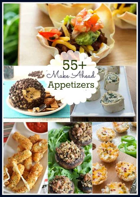See more ideas about christmas appetizers, food, recipes. Make Ahead Appetizers Roundup