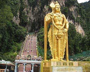 The 113 year old main temple, dedicated to lord subramaniar (karttikeya). Batu Caves Murugan Temple Malaysia | Hindu Devotional Blog