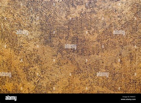 Golden Paint Rustic Wall Texture Background Stock Photo Alamy