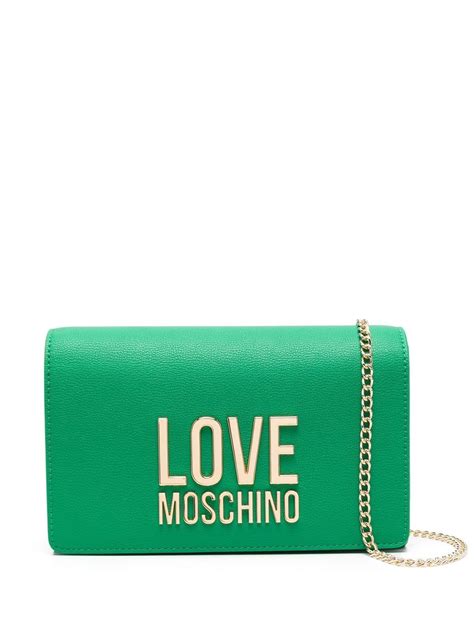 Love Moschino Logo Lettering Cross Body Bag Farfetch