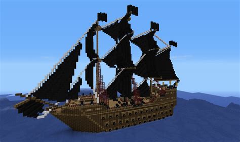 Pirate Ship Minecraft Blueprints