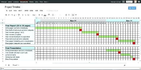 Construction Project Schedule Template Excel Printable Schedule Template