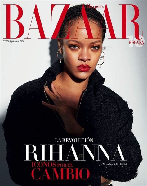 Magazine Covers On Twitter Rihanna Cover Rihanna Harpers Bazaar