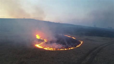 Control Burning And Recovery Of The Flint Hills Of Kansas Youtube