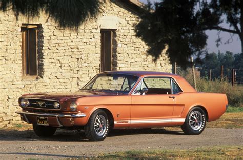 Emberglo Orange 1966 Ford Mustang Gt Hardtop
