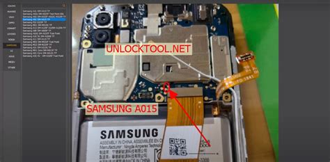 Gambar Samsung A01 Test Point Gstool Id