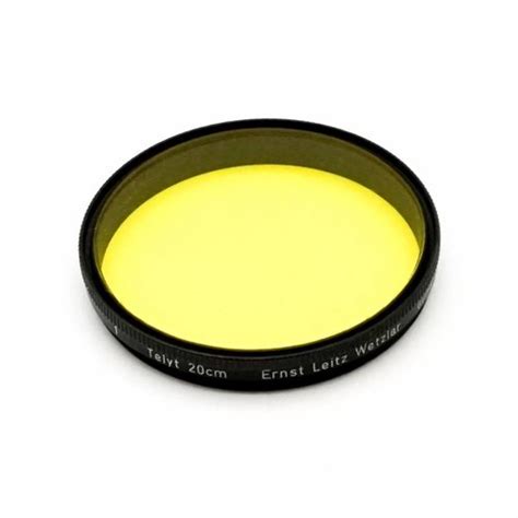Dark Yellow Filter For 20cm Telyt X392 Leica Store Manchester