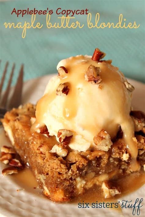 We did not find results for: Copycat Applebee's Maple Butter Blondies Are So Delicious ...