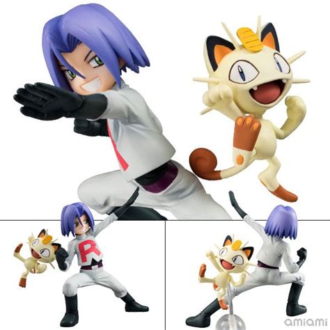 Gem Series Pokemon James And Meowth Complete Figure Megahouse