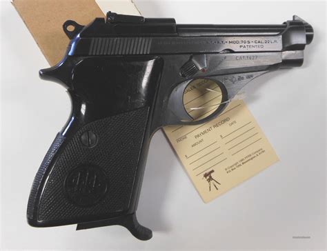 Beretta 70 S 22lr Pistol For Sale At 971258459