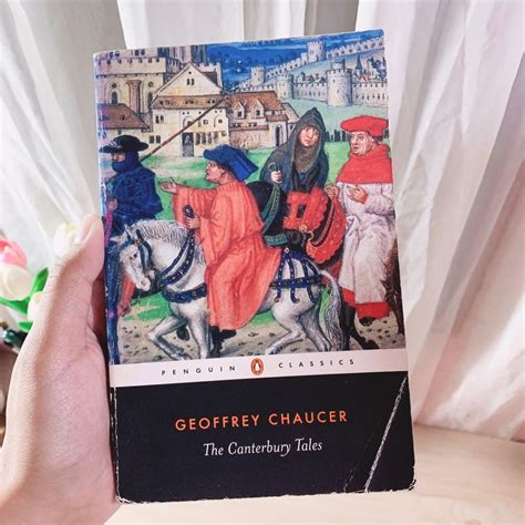 The Canterbury Tales By Geoffrey Chaucer Penguin Classics Black Spine