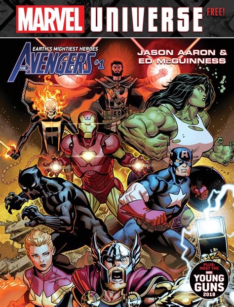Marvel Reveals New Avengers 1 Cover Featuring Thor And
