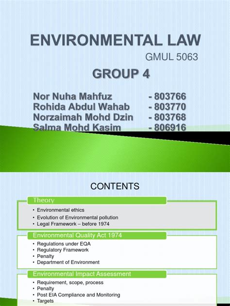 Defamation is the spread of the malicious statements, which cause harm to the reputation of an individual, a group of people, an organization, etc. Environmental Laws in Malaysia - Bukit Merah Case Study ...