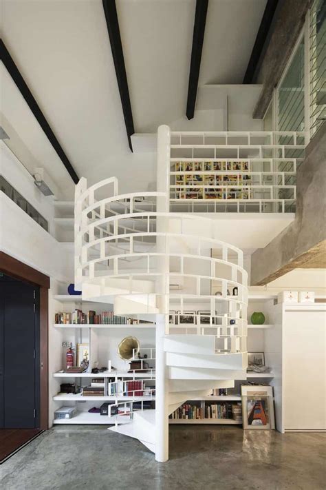Chic Industrial Loft Design Idea Showcases Original Elements Modern