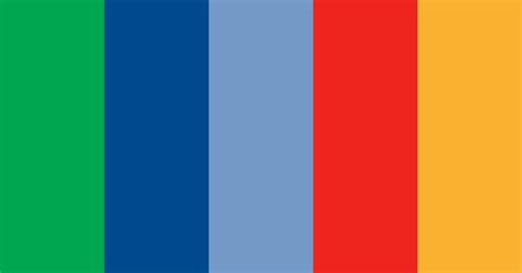 2010 Winter Olympics Logo Color Scheme Blue