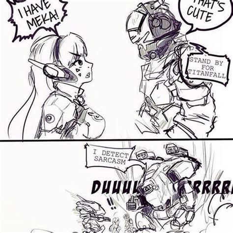 Dva From Overwatch And Jack Cooperbt7274 From Titanfall 2 Crossover