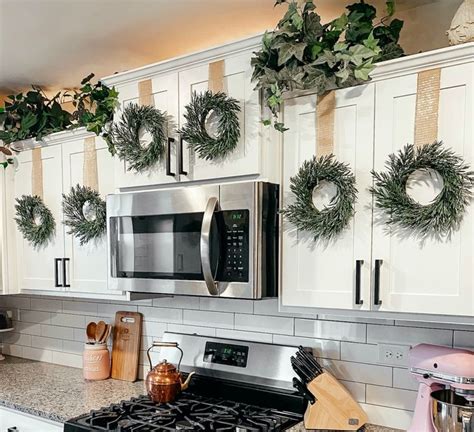 Making Diy Kitchen Cabinet Wreaths — We Moved Visit