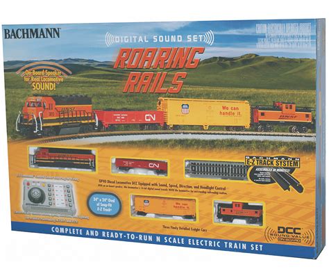 Bachmann Trains N Scale Roaring Rails With Digital Sound Electric Train
