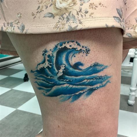 48 Awesome Ocean Tattoo Idea For Anyone Who Loves The Azure Water Bodies