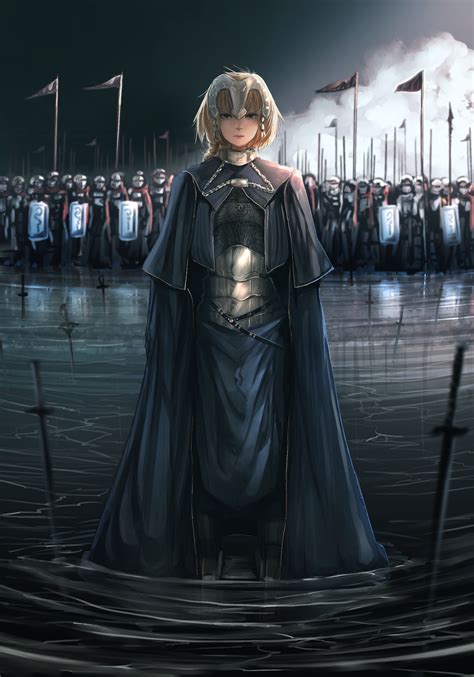 Wallpaper Fate Series Fate Apocrypha Anime Girls Ruler Fate Apocrypha Jeanne D Arc