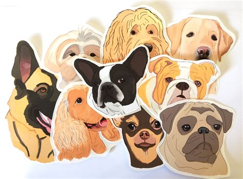 Dog Sticker Pack Etsy