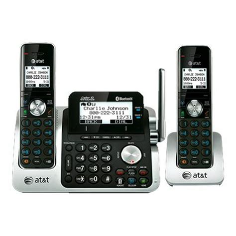 Atandt Tl96271 Cordless Phone Answering System With Bluetooth