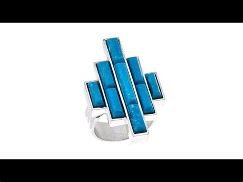 Jay King Contemporary Sonoran Blue Turquoise Ring Youtube