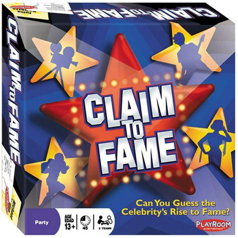 Claim To Fame Board Game