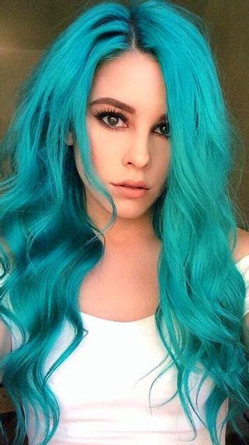 Turquoise Hair Color Turquoise Hair Unnatural Hair Color