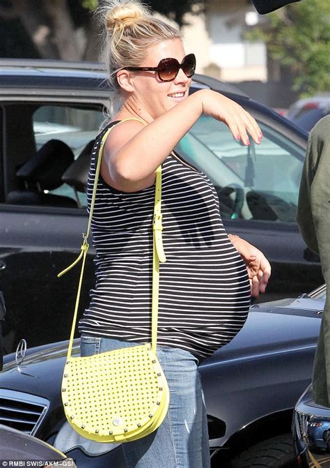 Busy Philipps Looks Ready To Pop As She Shows Off Her Baby Bump While