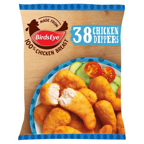 Birds Eye 38 Chicken Dippers 697g Breaded And Battered Chicken