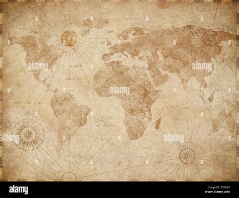 Mapa viejo mundo fotografías e imágenes de alta resolución Alamy