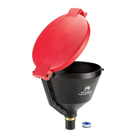New Pig Drum Funnel Burpless Poly Drum Funnel For 30 And 55 Gal