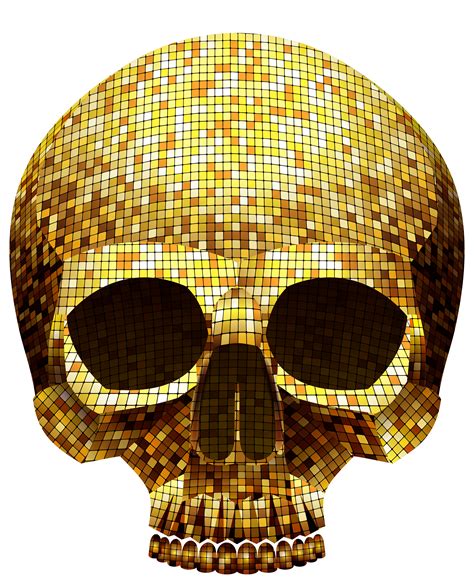 Golden Skull Png Clipart Image Gallery Yopriceville