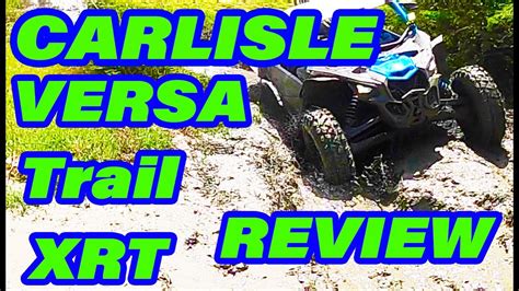 Carlisle Versa Trail XRT Tire Review CAN AM MAVERICK X3 UTV SXS YouTube